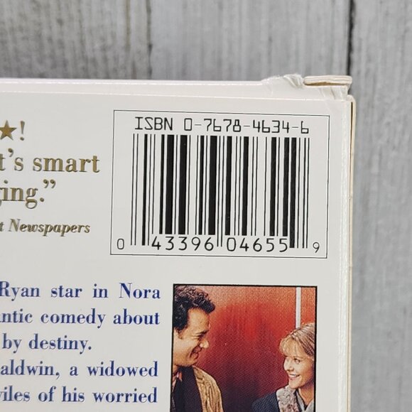 Sleepless in Seattle VHS Tape 1993 - Special Edition - Tom Hanks Meg Ryan Vtg - Picture 4 of 4